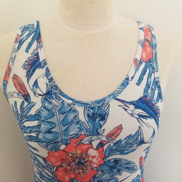 Salt Life Sailing Tropics Dress Size XL - Picture 5 of 15